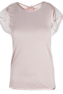 Valentino Tulle Detailed Top - Lyst