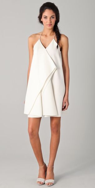 3.1 Phillip Lim Collapsed Kite Dress in Beige (white) - Lyst