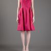 Alexander Mcqueen Cocktail Dress in Purple (raspberry) - Lyst