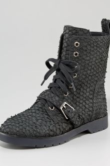 Alexander Wang Daria Parrot Combat Boots - Lyst