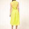 Asos Collection Asos Midi Dress with Split Thigh in Blue (navy) - Lyst