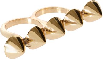 Asos Spike Knuckleduster Ring - Lyst