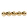 Asos Spike Knuckleduster Ring in Gold - Lyst