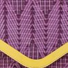 Asos Collection Asos Weave Metal Bar Clutch in Purple - Lyst