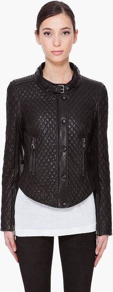  Quilted Motorcycle Jacket 