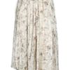 Chloé Floral Print Long Skirt in Floral - Lyst