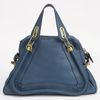 Chloé Paraty  Medium Calfskin Leather Satchel in Blue (ocean) - Lyst
