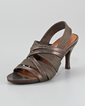 Donald J Pliner Elastic Strappy Slingback - Lyst