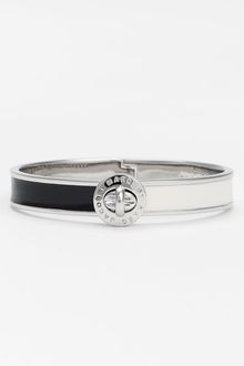 Marc By Marc Jacobs Enamel Turnlock Hinged Bangle - Lyst