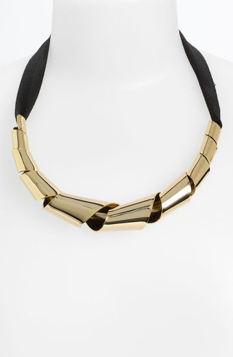 Marc By Marc Jacobs Metal Ribbons Big Twist Necklace - Lyst