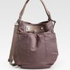 Marc By Marc Jacobs Preppy Nylon & Leather Hobo Bag in Brown (hazelnut) - Lyst