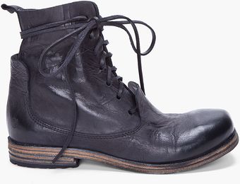  Black Deer Skin Boots 