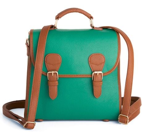 Modcloth Find Me in The Pub Satchel in Green - Lyst
