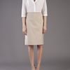Piazza Sempione Pencil Skirt in Beige (khaki) - Lyst