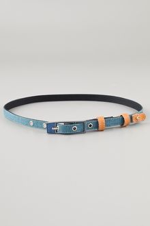 Rag & Bone Enamel Skinny Belt - Lyst