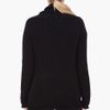 T By Alexander Wang Black Chunky Cardigan in Black - Lyst