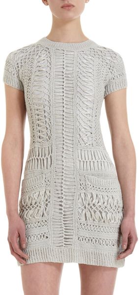  Open Knit Dress 