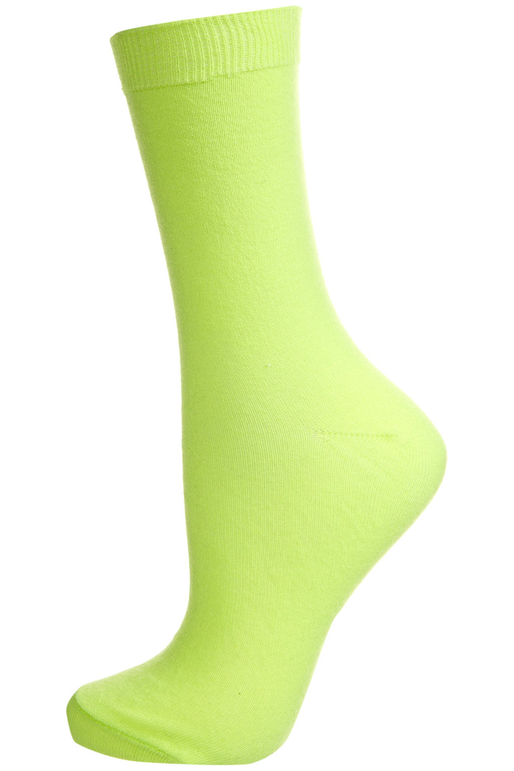 Neon Yellow Ankle Socks in Green (yellow) Lyst