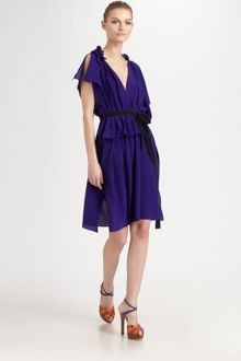 Vionnet Silk Dress - Lyst