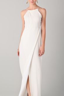 Yigal Azrouel Slit Gown with Open Back - Lyst