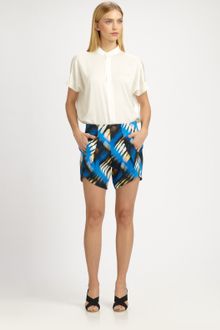 Zero + Maria Cornejo Silk Shorts - Lyst