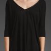 Laugh Cry Repeat Off The Shoulder Dolman Top in Black - Lyst