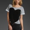 Laugh Cry Repeat Heart Pullover in Gray (heather) - Lyst