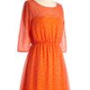 Modcloth Smoothie Sailing Dress in Orange (ice) - Lyst