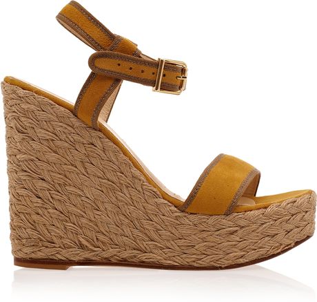 Adam Tucker | Brenna Nubuck Espadrille Wedge | Nordstrom Rack | Espadrilles wedges, Espadrilles 