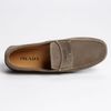 Prada Suede Driving Shoe in Gray for Men (grey) - Lyst