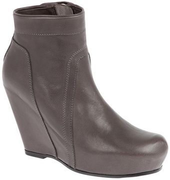 Rick Owens Wedge Boots - Lyst
