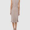 Alaïa Alaia  Short Dresses in Gray (grey) - Lyst