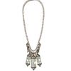 Allsaints Indra Sautoir Necklace in Silver (silver pearl) - Lyst