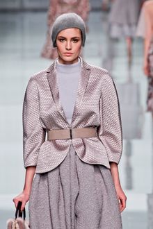 Dior Fall 2012 Single-Breasted Formal Python-Skinned Textured  Jacket with 3/4 sleeves  - Lyst