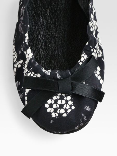 dolce and gabbana lace flats