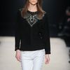 Isabel Marant Fall 2012 Black Long Sleeve Top With Stud Embellished Neckline in Black - Lyst