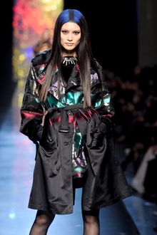Jean Paul Gaultier Fall 2012 Velvet Round Neck Vest  - Lyst