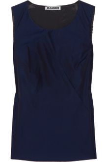 Jil Sander Cotton-sateen Top - Lyst