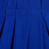 Lanvin Draped Silkcrepe Dress in Blue - Lyst