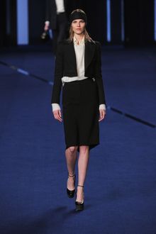Sonia Rykiel Fall 2012 Long Sleeve Formal Shirt in Peach - Lyst