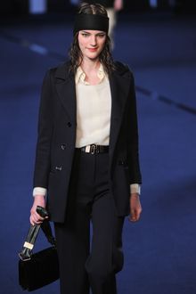 Sonia Rykiel Fall 2012 Long Sleeve Shirt in Peach - Lyst