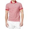 Etro Striped Cotton Polo Shirt in Red for Men - Lyst