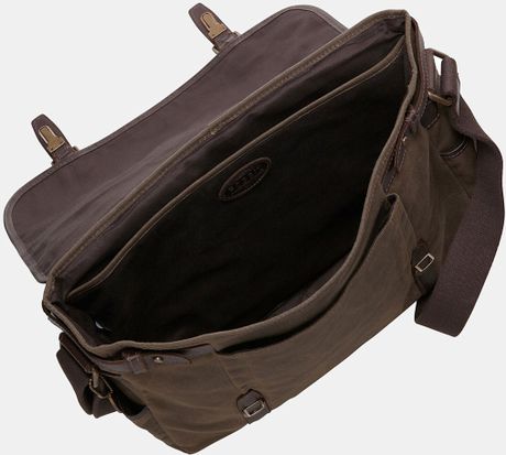 fossil courier bag