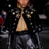 Givenchy Fall 2012 Black Pleated Leather Skirt Belted At The High Waist in Black - Lyst