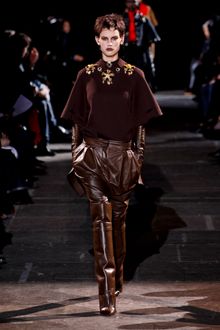 Givenchy Fall 2012 Brown Knee Length Boots - Lyst