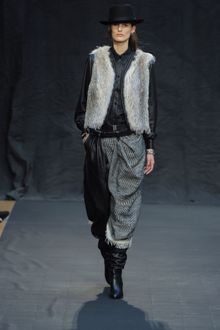 Hermes Fall 2012 Fur Waistcoat  - Lyst