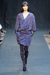 Hermes Fall 2012 Equestrian Floral Tights 
