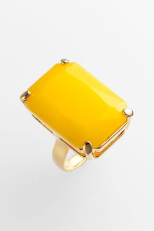 Kate Spade Treasure Chest Statement Ring - Lyst
