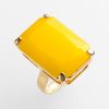 Kate Spade Treasure Chest Statement Ring in Yellow (fluorescent yellow) - Lyst
