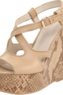 Nine West  Boushie Wedge Sandal - Lyst